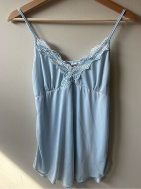 Vintage Baby Blue Tank Top
